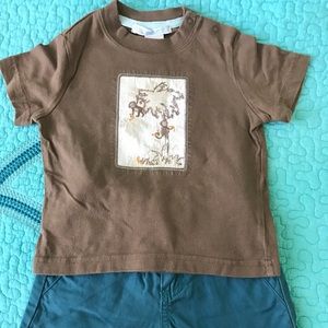 Boys Janie and Jack outfit 3-6 months